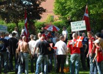 Dansk Front-demonstration i Svendborg