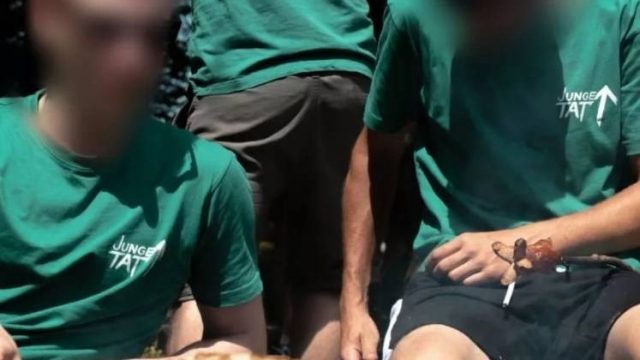 Den københavnske GI-aktivist Sigfred Agerbo Sørensen tilkendegiver også offentligt sympati med Junge Tat. Screenshot.